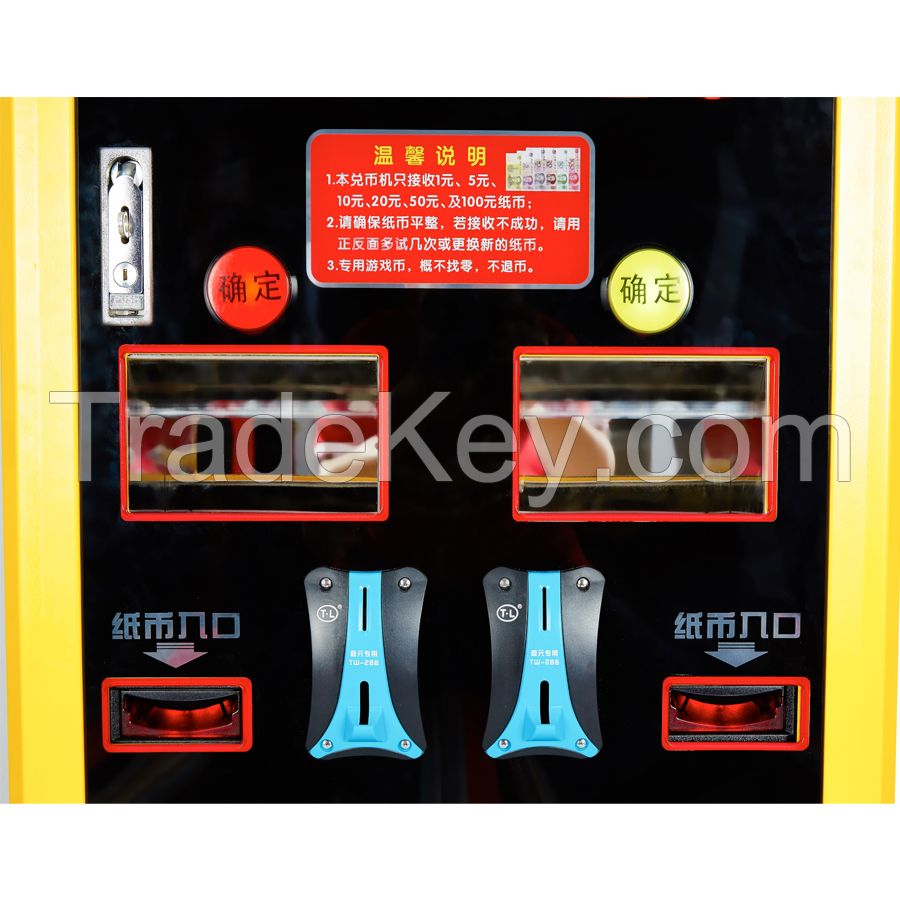 High Quality Intellingence Dual system Automatic coin token changer vending machine, changer coin machine