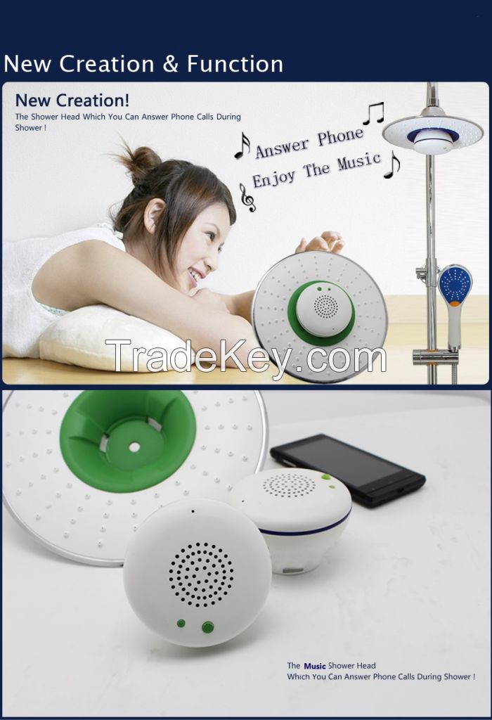 Music and phone Shower Heads