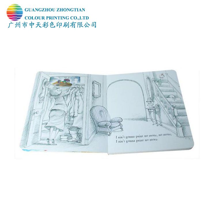 wholesale printing children board draw book