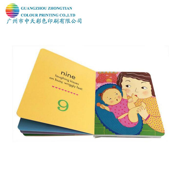 Custom printing children board book