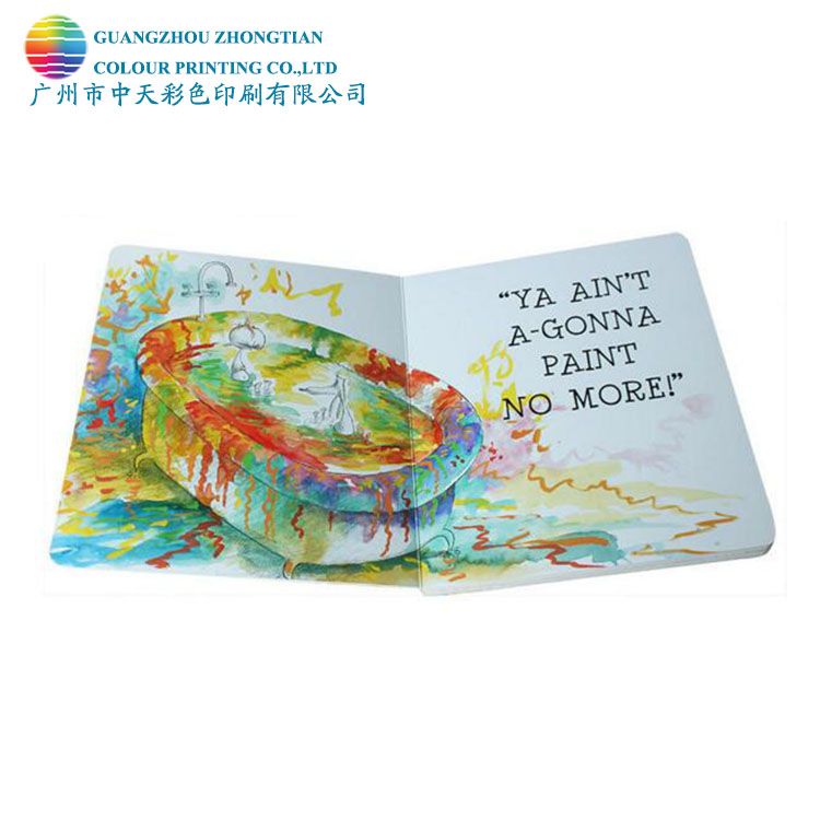 wholesale printing children board draw book