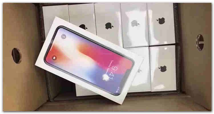 wholesale 10pcs lphone x  256gb  unlocked750usd/pc, with waranty