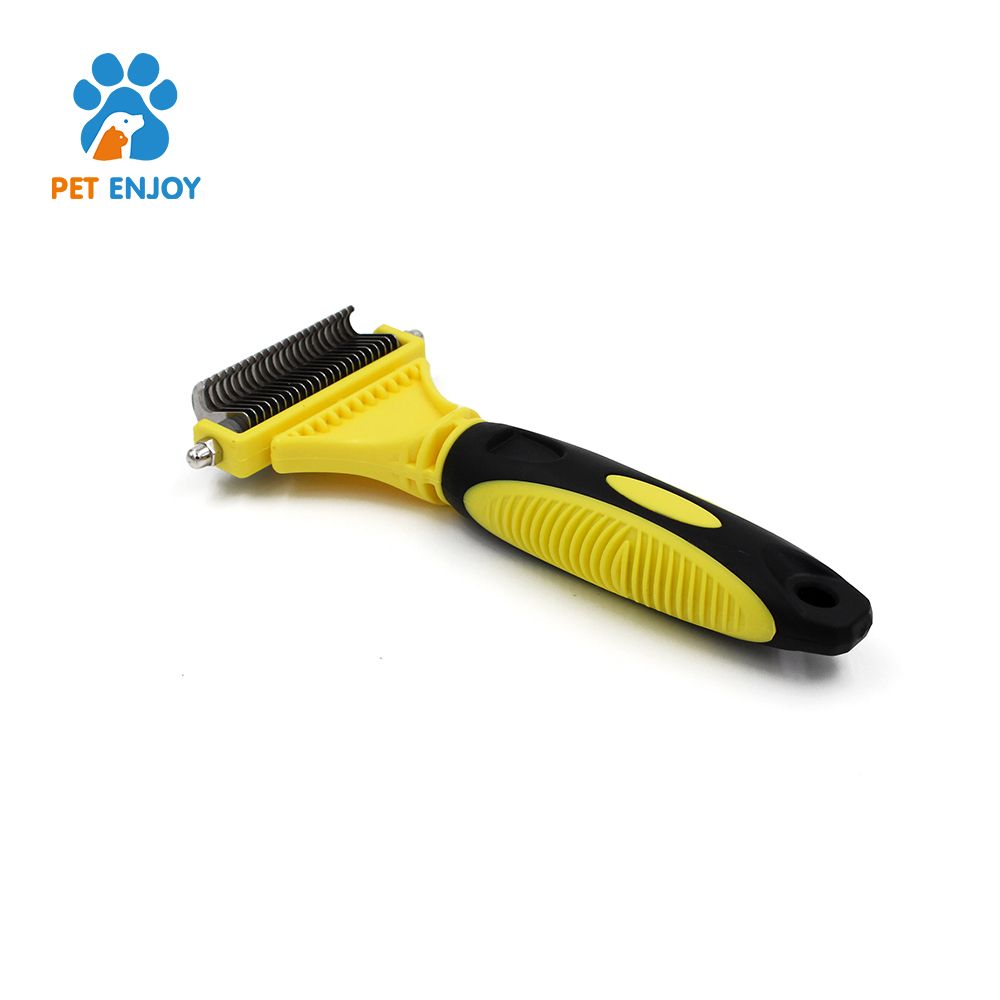 5 Handle Option Pet Grooming Brush Double Sided Dog Cat Brush Stainles