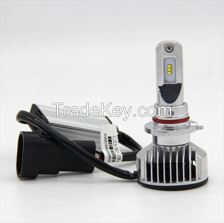 5000LM 6300K Pure White H1/H7/9005/9006 LED Auto Headlight Car LED Headlamp