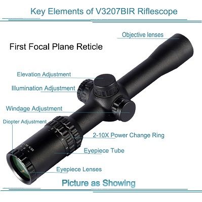 hunting scope 2-10X32 IR magnifier scope with your own APP
