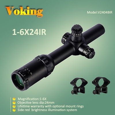 riflescope 1-6x24 magnifier scope with your own APP