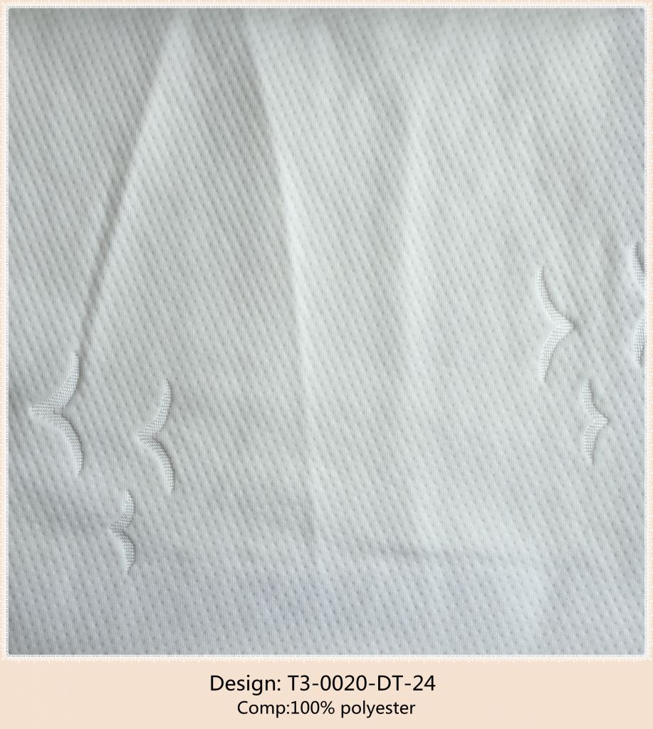 220gsm DTY jacquard mattress ticking fabric