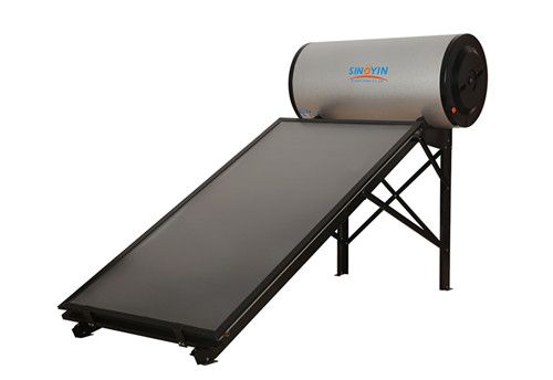 Compact Presurrized Solar Thermosyphon water heater