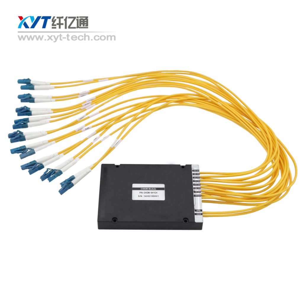 8ch single fiber cwdm mux demux module with lc/pc connector cwdm