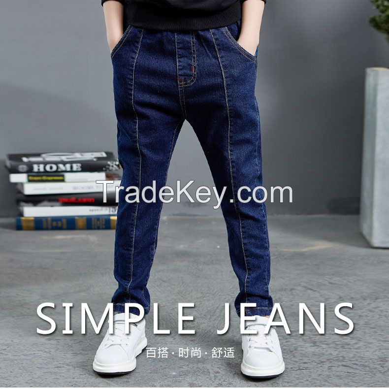 2018 new style childrens' jeans