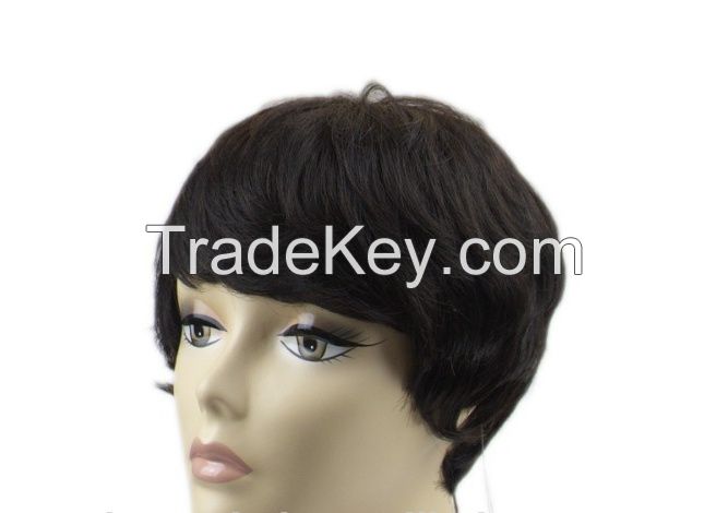 short wig human hair /tony wig