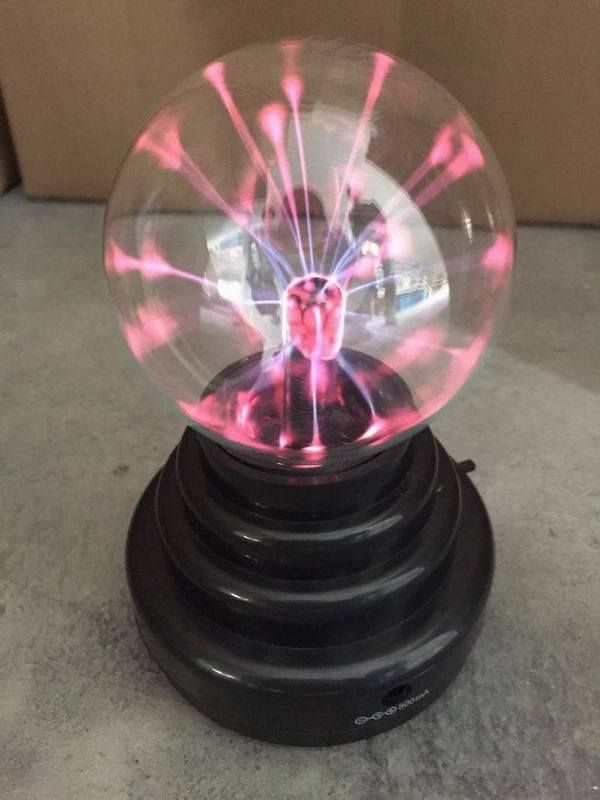 Sound/Touch Respond Plasma Ball Light