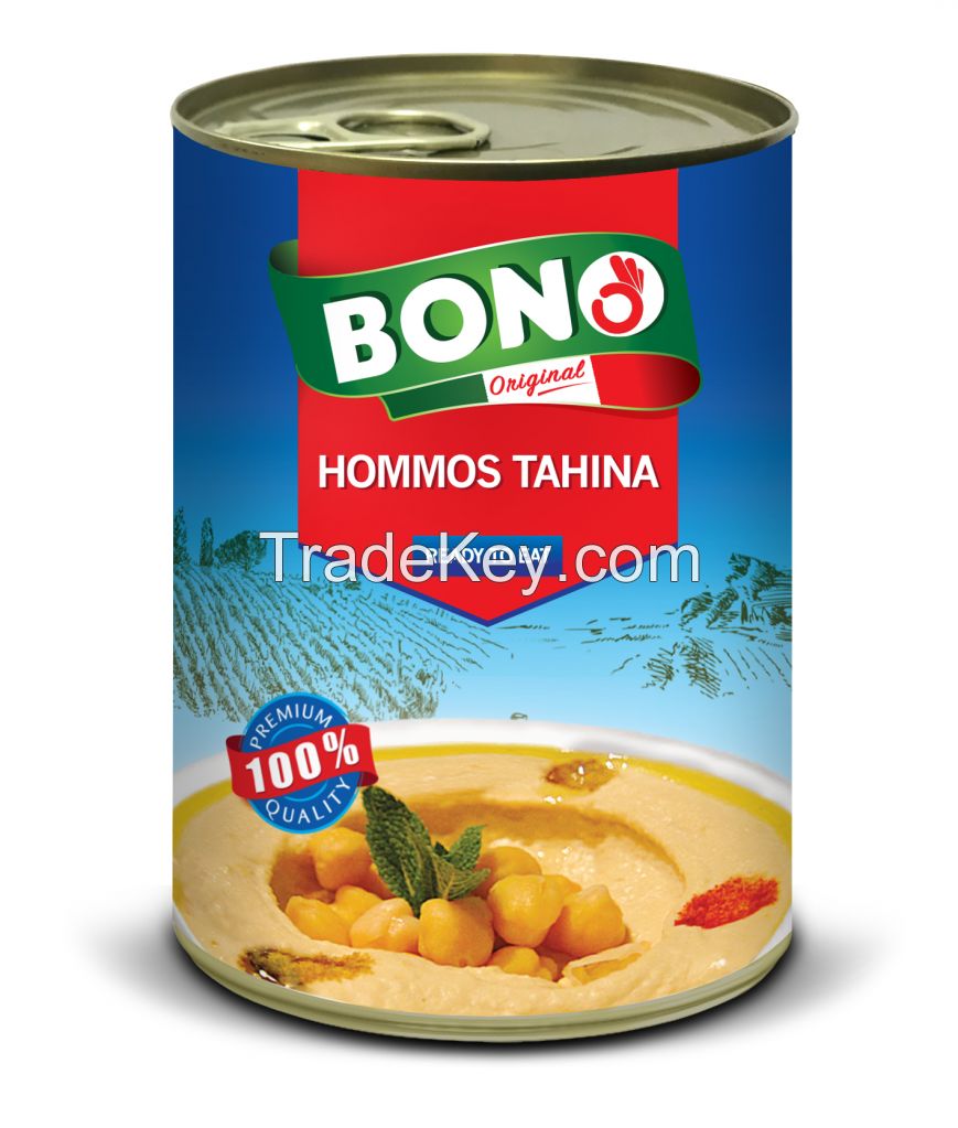 Hommos Tahina 24x400g - Easy Open