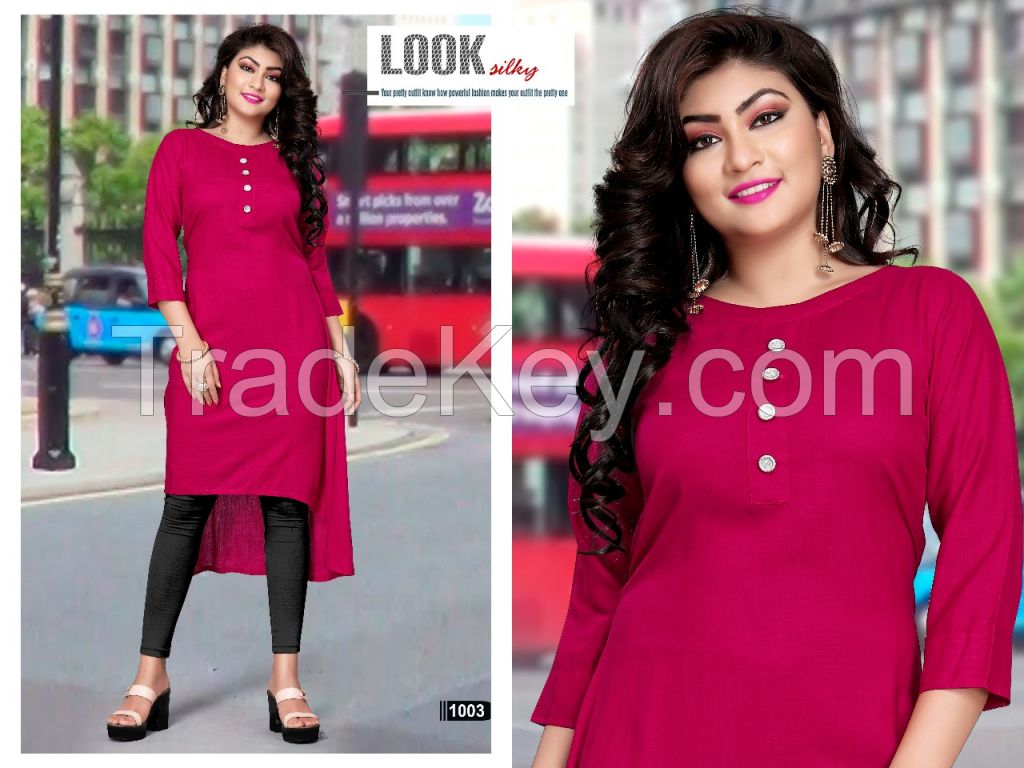 Ladies kurties , Gown