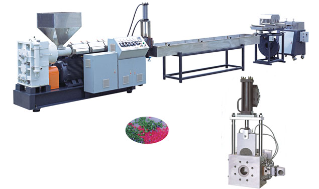 Recycling  making granular machine