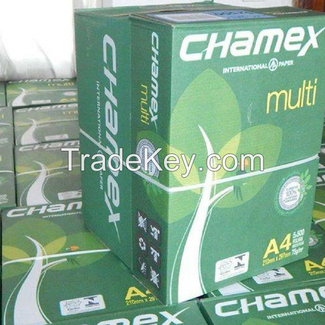 Double A4 copy paper, Chamex Copy Paper A4, Chamex Copy Paper A4 80gsm,75GSM,70GSM, Paper One, Gold paper