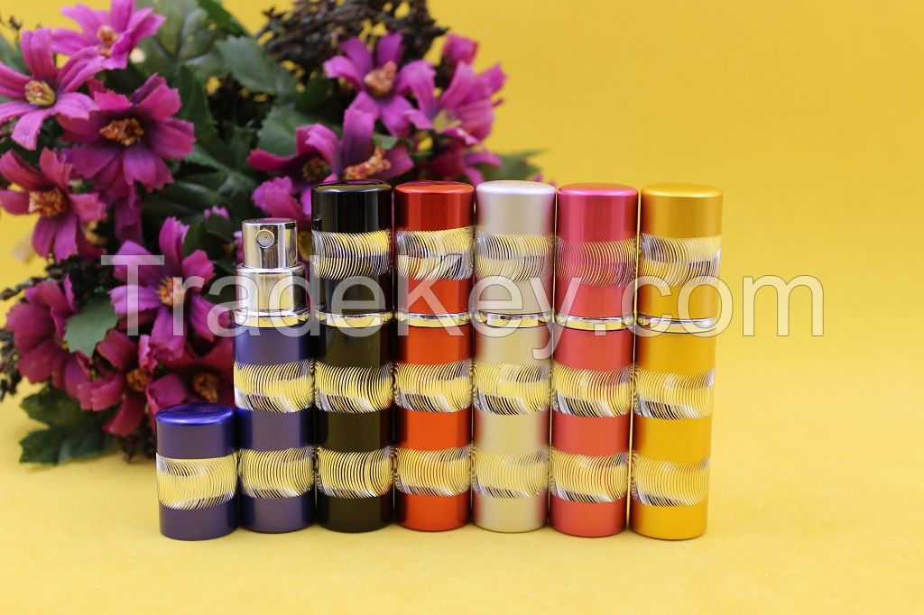 5ml fashionable Aluminum Perfume Atomizer Bottle 