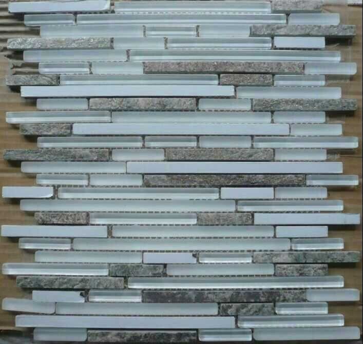 glass blend stone mosaic