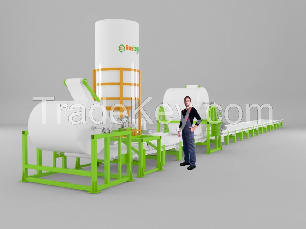 PLASTERBOARD PRODUCTION LINE