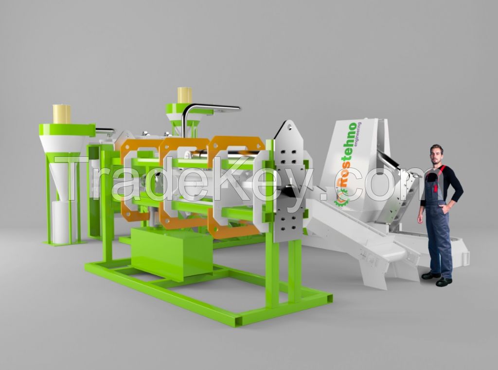 TIRE RECYCLING LINE