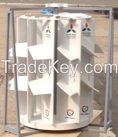 VERTICAL AXIS WIND GENERATOR