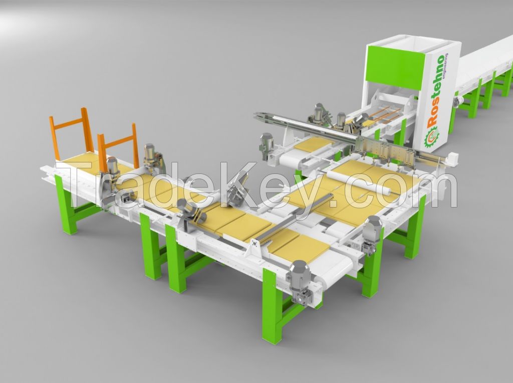 PRODUCTION LINE OF FACADE THERMOPANELS