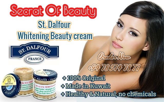 St. Dalfour Whitening Beauty cream 50g Authentic Gold Seal