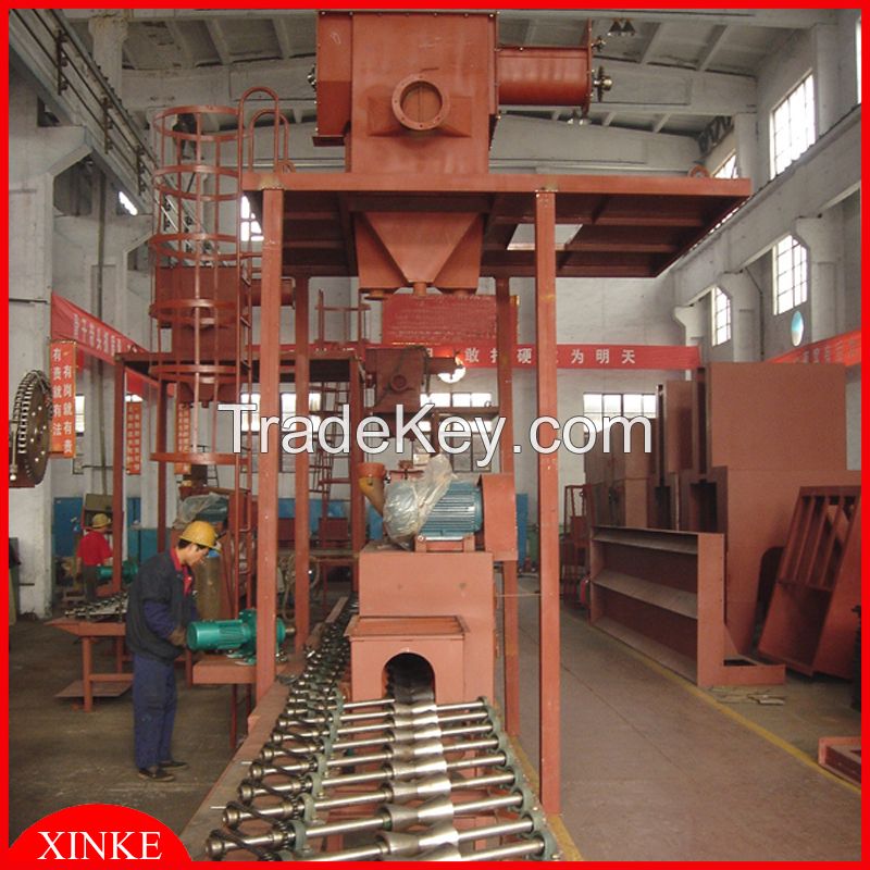 Steel Pipe Airless Shot Blasting Machine