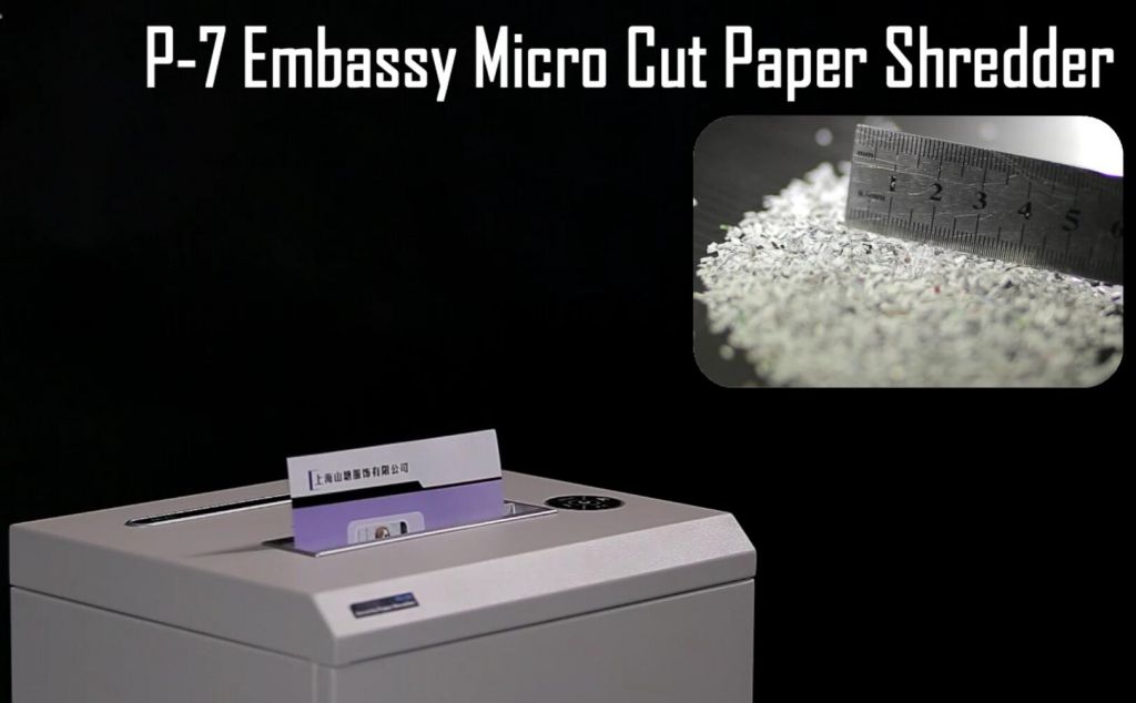 SE-6S High Security Paper Shredder