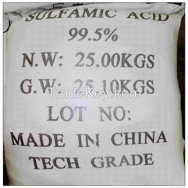 the best price china industry grade 99.5% high quality sulfamic acid 