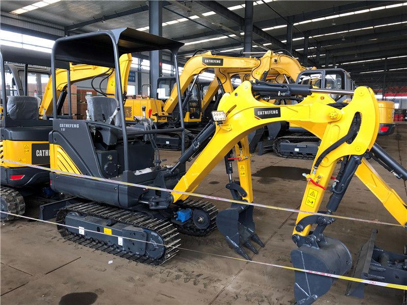 CATHEFENG 22-9B  mini hydraulic  small crawler  2ton 0.05m&Acirc;&sup3; excavator/mini digger/small digging machine