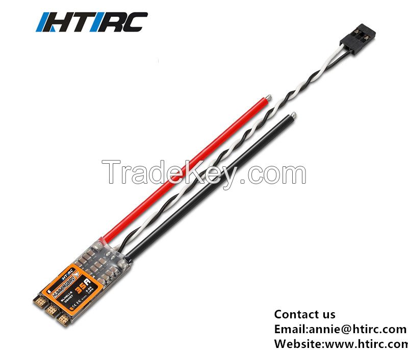 HTIRC Hummingbird Brushless ESC 35A BLHeli-S Electric Speed Controller Dshot600 for FPV Racing Droneï¼Multirotor