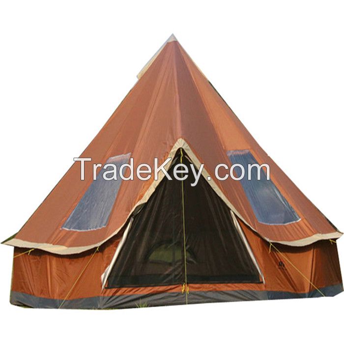 4M Colorful Gamping Luxury Oxford Hiking Bell Tent