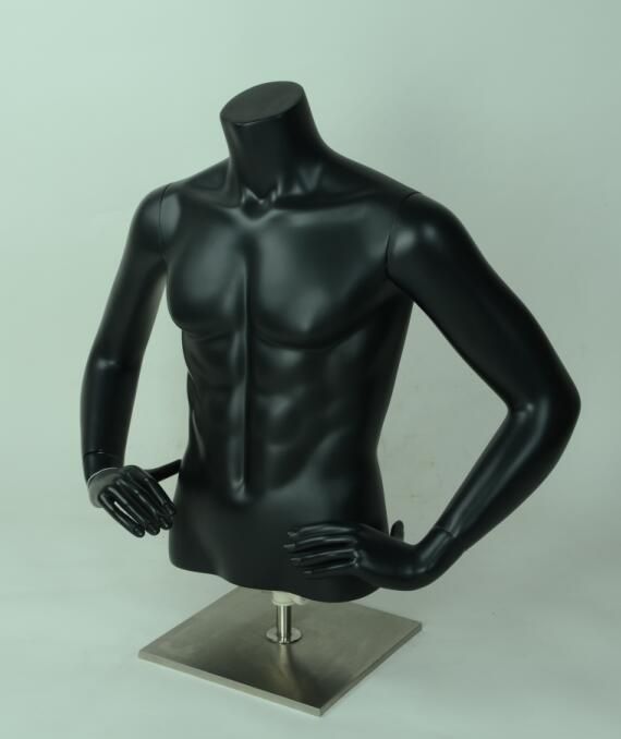 Man Half-Body Clothing Mannequin