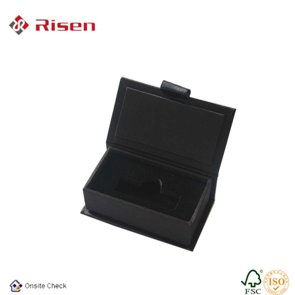 full black jewerly box with thick carboard