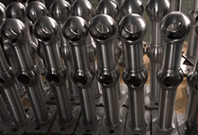 Handrail &amp; Ball Joint Stanchion, carbon steel, stainless steel, Aluminum