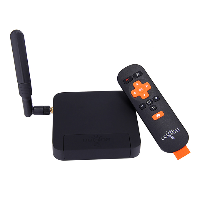 Ugoos Ut3s 4GB/32GB Rk3288 Quad Core Linux /Android Smart TV Box with Kodi, H. 265, Bluetooth 4.0, Dual Band WiFi, Root 