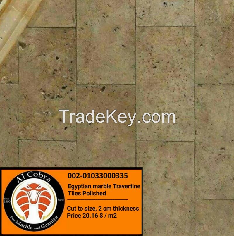 Egyptian Marble Travertine