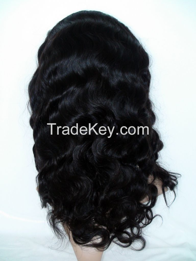 Deep Curly Brazilian Virgin Human Cuticle Aligned Hair Lace Front Wigs with Baby Hair