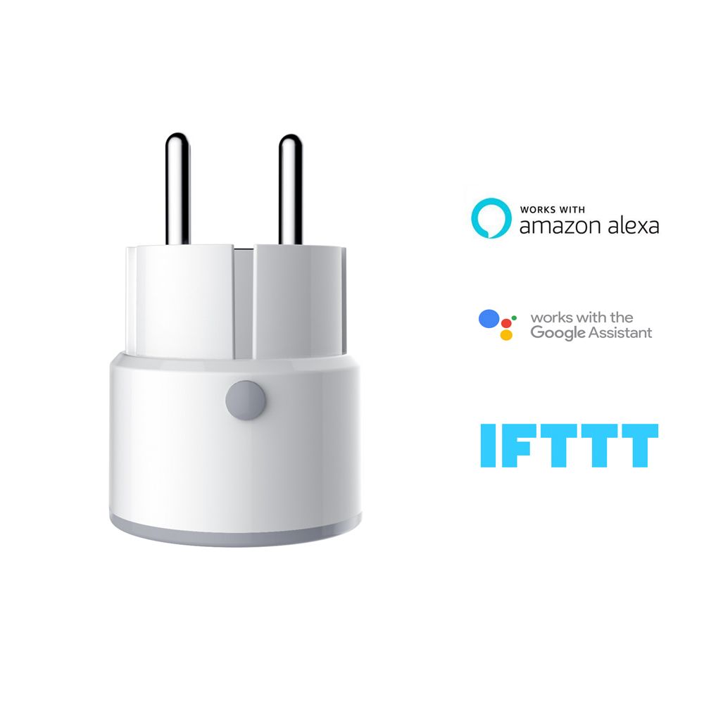 Unique Design US Standard Round Alexa Goole Home Smart WIFI Plug