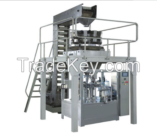 Automatic Bag Given Filling and Heat Sealing Packaging machinery