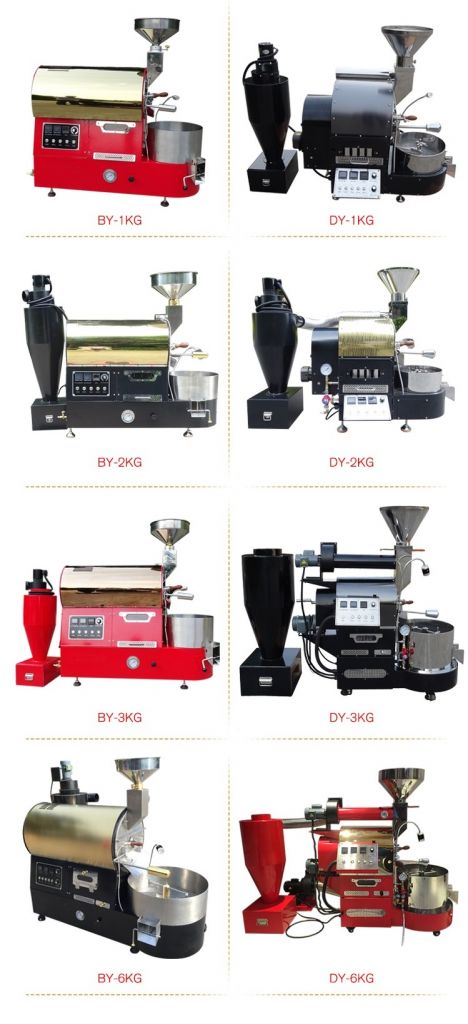 Coffee shop equipment 1kg 2kg 3kg 6kg probat quality coffee roaster machine wholesale price