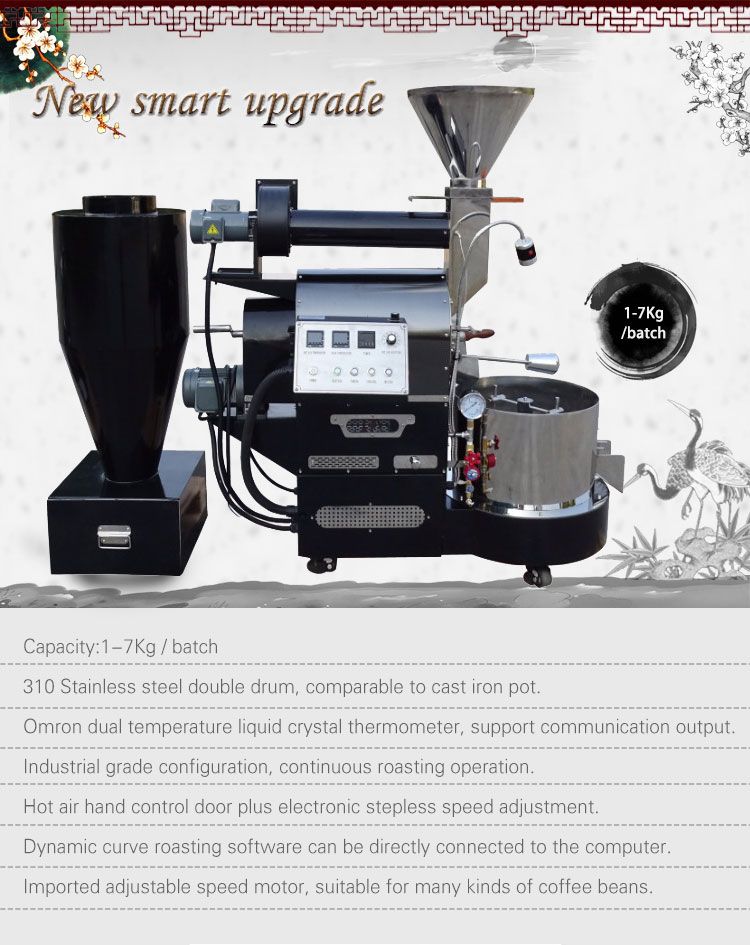 Coffee shop equipment 1kg 2kg 3kg 6kg probat quality coffee roaster machine wholesale price