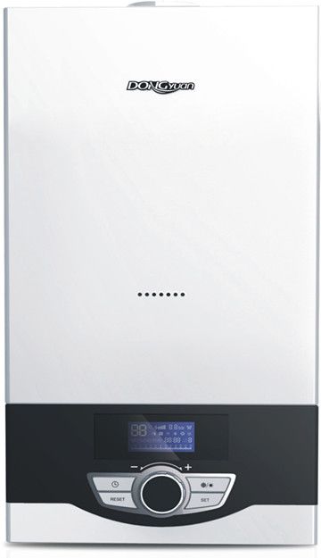 Wall mounted gas pakage boiler with LCD display