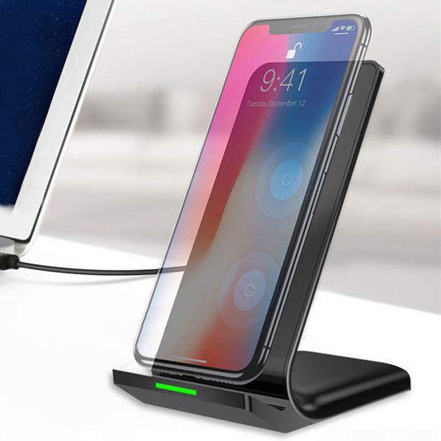 Fast charging cheap portable wireless phone charger station for cell phone charging  