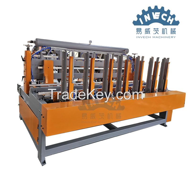 Automatic Wood Pallet Leg Nailing Machine