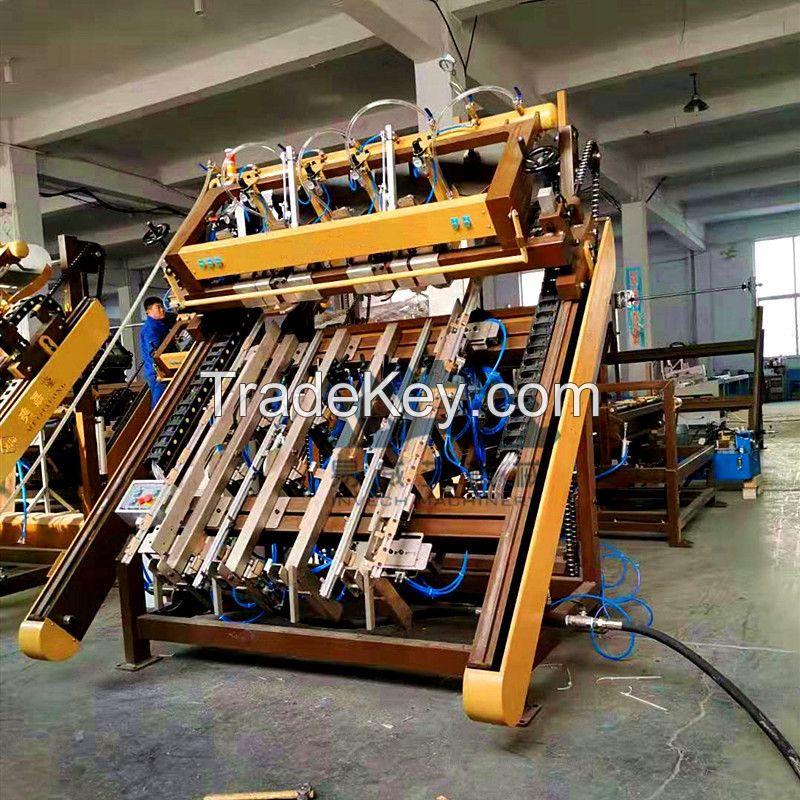 Automatic US Stringer Wood Pallet Nailing Machine