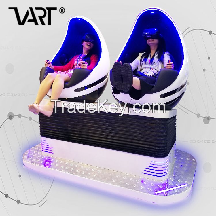 7D 9D Cinema VR Egg Chair With Virtual Reality Movies VR Simulator For Sale