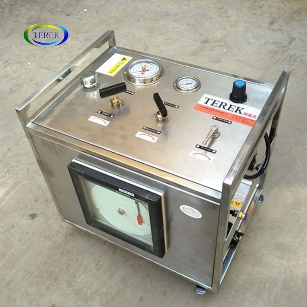 Pneumatic Portable CO2 Booster Pump for Fire Extinguisher Hydraulic Test Bench