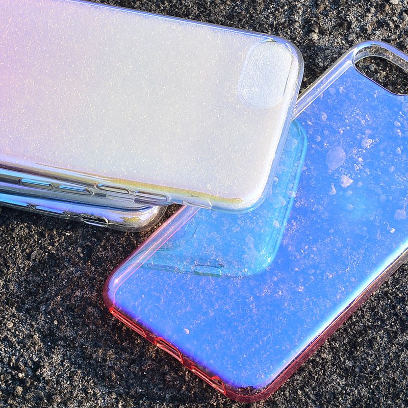 Clear TPU Case Gradient Phone Case for iPhone